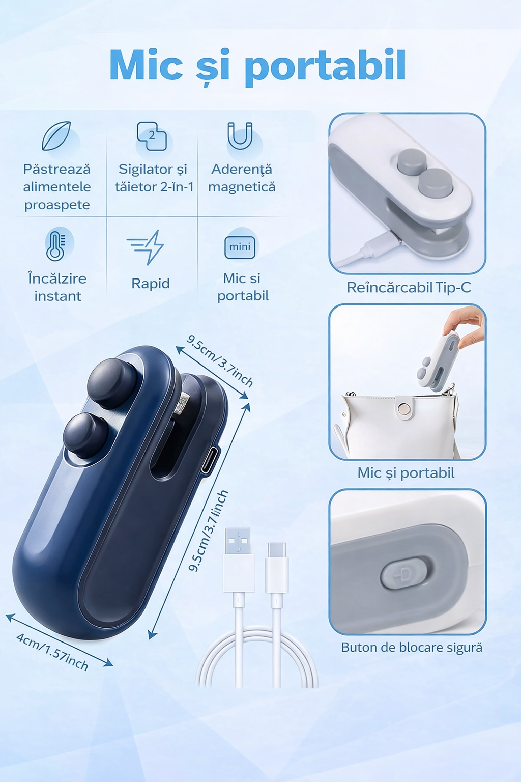 Mini Sigilator Portabil