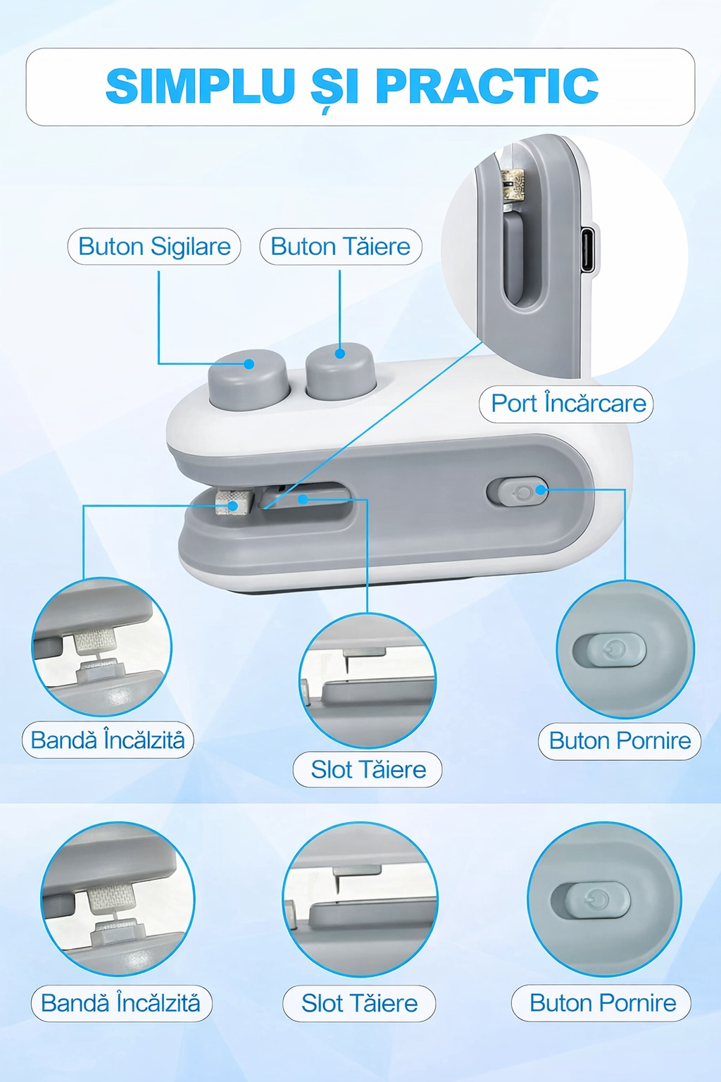 Mini Sigilator Portabil